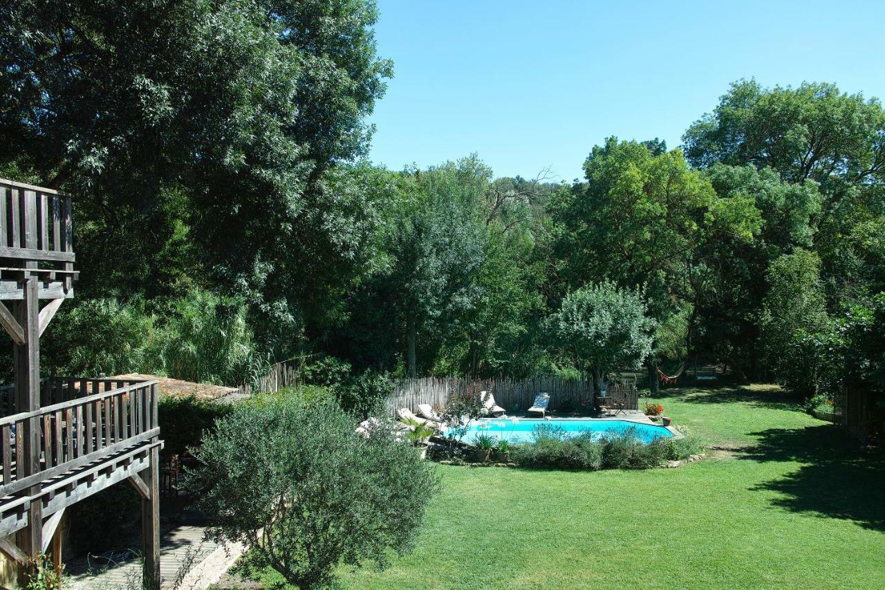 Bed and Breakfast Le Moulin De Picaud Grans Exterior foto
