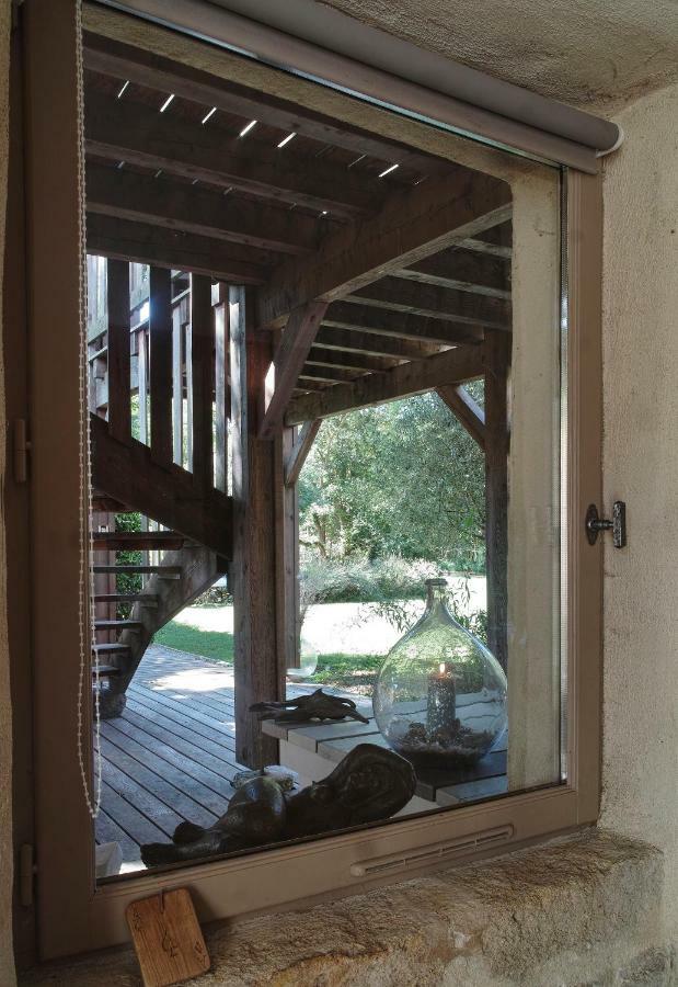 Bed and Breakfast Le Moulin De Picaud Grans Exterior foto