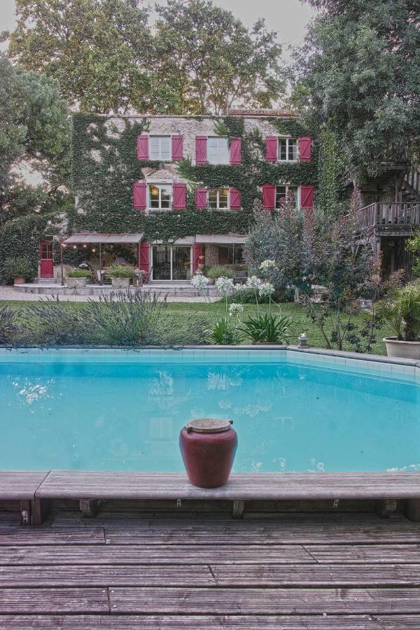 Bed and Breakfast Le Moulin De Picaud Grans Exterior foto
